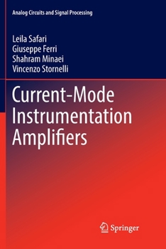 Paperback Current-Mode Instrumentation Amplifiers Book