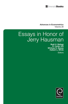 Hardcover Essays in Honor of Jerry Hausman Book