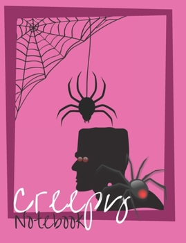 Creepy Notebook: Composition Book with Halloween Theme, Notes for School, Journal Gift for Diary Creative Writing (volume 3)