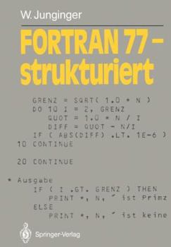 Paperback FORTRAN 77 -- Strukturiert [German] Book