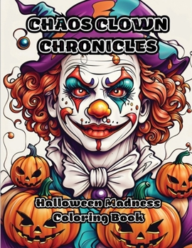 Paperback Chaos Clown Chronicles: Halloween Madness Coloring Book