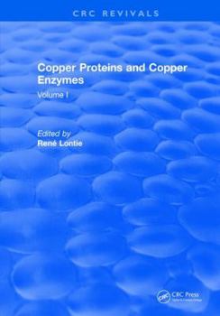 Hardcover Copper Proteins and Copper Enzymes: Volume I Book