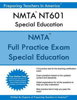 Paperback NMTA NT601 Special Education: NMTA Special Education Book