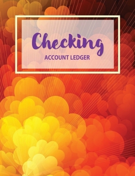 Checking Account Ledger Simple Debit Credit Book: General journal sheet | Accounting books journal and ledger | Bookkeeping ledger | Ledger account | Daily accounting ledger | Cash book