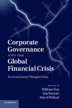 Paperback Corporate Governance and the Global Financial Crisis Book