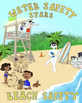 Paperback Water Safety Stars: Beach Safety: Beach Safety Book
