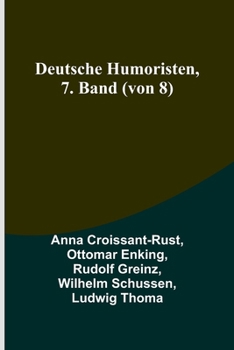 Paperback Deutsche Humoristen, 7. Band (von 8) [German] Book
