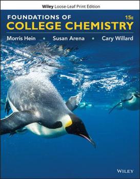Loose Leaf Foundations of College Chemistry, Loose-Leaf Print Companion Book