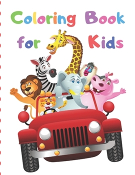 Paperback Coloring Book for Kids: Animals Activity Book For Kids/(Fun Activities for Kids) Book