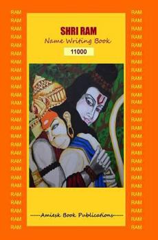 Paperback 11000 Shri Ram - Name Writing Book