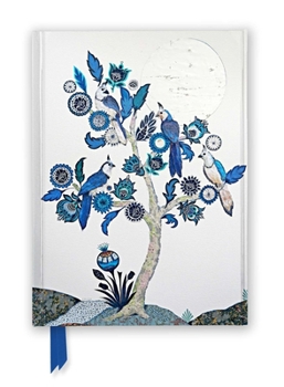 Misc. Alexandra Milton: Silver Tree of Life with Four White-Throated Magpies (Foiled Journal) Book