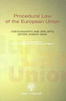 Paperback Procedural Law of the European Union Book