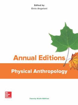 Paperback Annual Editions: Physical Anthropology, 26/E Book