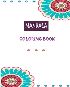 Paperback Mandala: Coloring Book [Large Print] Book