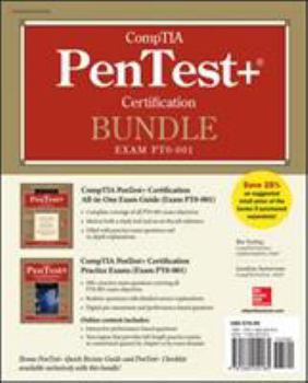 Paperback Comptia Pentest+ Certification Bundle (Exam Pt0-001) Book