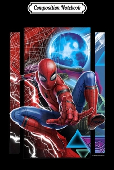 Composition Notebook: Marvel Spider-Man Far From Home Mysterio And Spidey Portrait Journal/Notebook Blank Lined Ruled 6x9 100 Pages