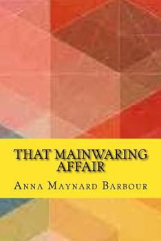 Paperback That mainwaring affair (Worldwide Classics) Book