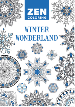 Paperback Zen Coloring - Winter Wonderland Book