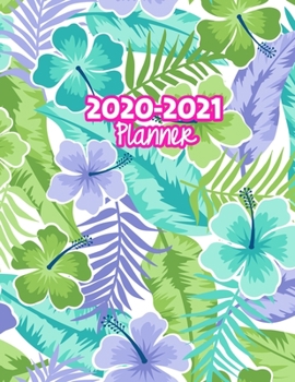 2020-2021 Planner: Two Year Calendar Organizer and Goal Journal | January 2020 - December 2021 Daily, Weekly and Monthly Planner Book with Back Sticker Expression Wall for 2 Years | Design Code 799907