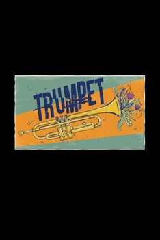 Trumpet: 6x9 trumpet | lined | ruled paper | notebook | notes