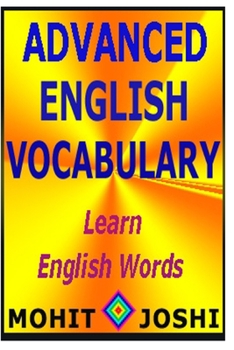 Paperback Advanced English Vocabulary Book