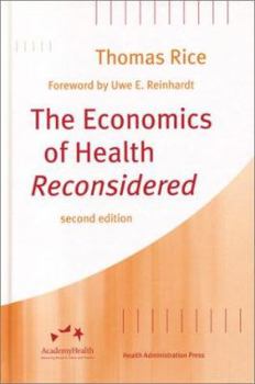 Hardcover The Economics of Health Reconsidered Book