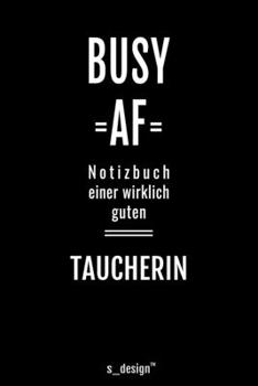 Notizbuch für Taucher / Taucherin: Originelle Geschenk-Idee [120 Seiten liniertes blanko Papier ] (German Edition)