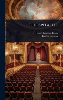 Hardcover L'hospitalitÃ(c) [French] Book