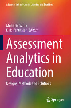 Paperback Assessment Analytics in Education: Designs, Methods and Solutions Book