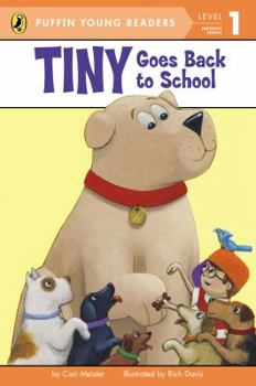 Paperback PYR Level 1:Tiny Goes Back to School Book
