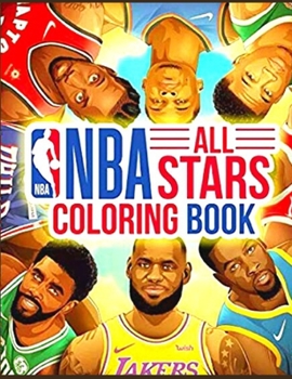 Paperback NBA All Stars Coloring Book