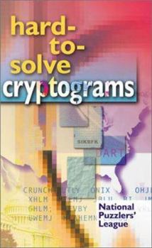 Paperback Hard-To-Solve Cryptograms Book
