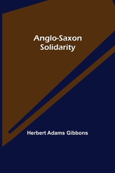 Paperback Anglo-Saxon Solidarity Book