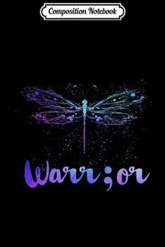 Paperback Composition Notebook: Warrior Clothing Dragonfly Suicide Awareness gifts Journal/Notebook Blank Lined Ruled 6x9 100 Pages Book