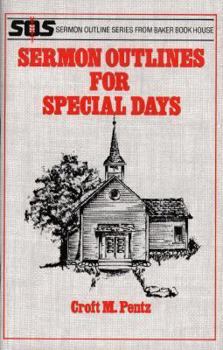 Paperback Sermon Outlines for Special Days Book