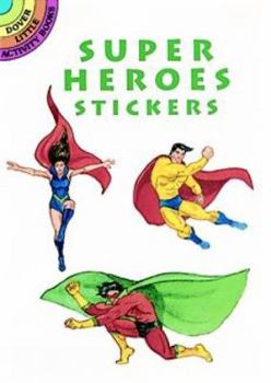 Paperback Super Heroes Stickers Book