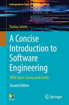 Paperback A Concise Introduction to Software Engineering: With Open Source and Genai Book