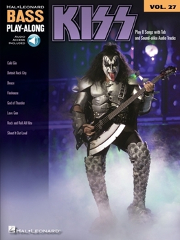 Paperback Kiss - Bass Play-Along Volume 27 (Book/Online Audio) [With CD (Audio)] Book