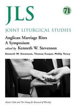 Paperback Jls 71: Anglican Marriage Rites Book