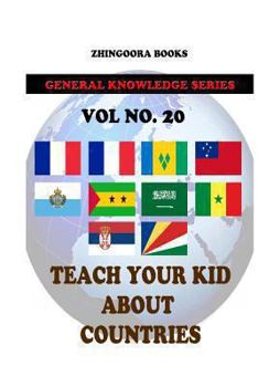 Paperback Teach Your Kids About Countries [Vol 20] Book