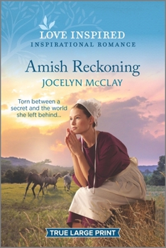 Paperback Amish Reckoning [Large Print] Book