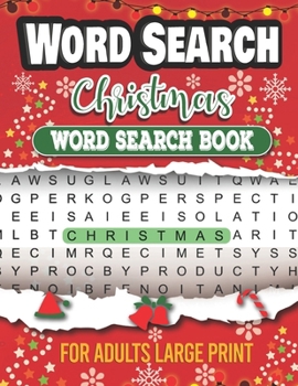 Christmas word search books for adults large print: Christian Christmas word search puzzle books for adults hard