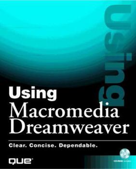 Paperback Using Macromedia Dreamweaver 1.2 Book