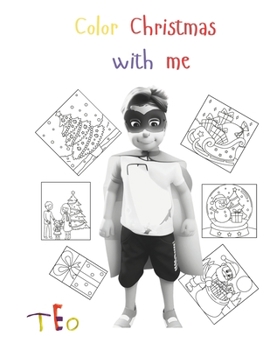 Paperback Color Christmas with me Book