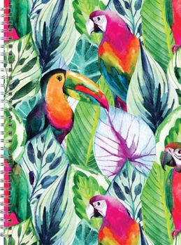 Misc. Toucan Birds A5 Spiral Notepad Book