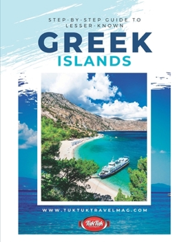 Paperback Step by step guide to lesser-known Greek islands Book