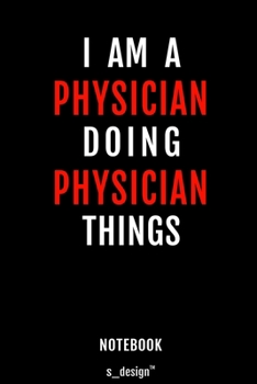 Notebook for Physicians / Physician: awesome handy Note Book [120 blank lined ruled pages]