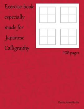 Paperback Exercise Book Especially Made for Japanese Calligraphy Book