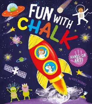 Paperback Hands-On Art! Fun with Chalk Book