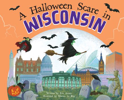 Hardcover A Halloween Scare in Wisconsin Book